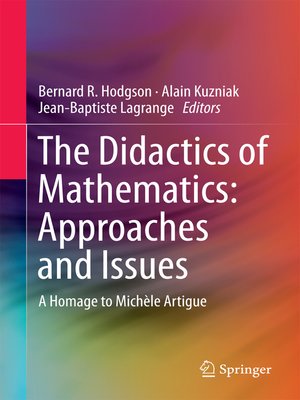 cover image of The Didactics of Mathematics